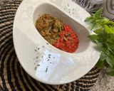 Une image de l'étape 6 de Poivrons 🌶️ rouge 🫑 vert toast estival.