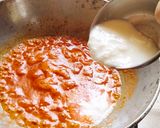 A picture of step 2 of Rich Tomato Paneer 😋😋😋.