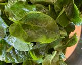 A picture of step 1 of Malabar Spinach Soup / Vietnamese Canh Mong Toi Tom for kids lunch.