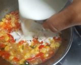 A picture of step 3 of Vegan Corn Chowder.