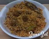 A picture of step 4 of Soya Chunks Pulao.