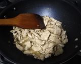 A picture of step 4 of Chicken Vegetable Spaghetti.