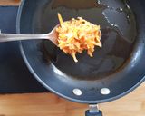 A picture of step 5 of Butternut Squash Fritters with Herbs.