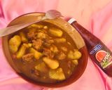 A picture of step 4 of Sweet potatoes porridge.