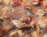 Foto del paso 5 de la receta: Conejo y pollo al ajillo