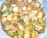 A picture of step 4 of Summer Vegetable Omelette.