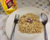 Foto langkah ke 6 dari resep Nasi Telur Kacang Merah Manis Gurih.