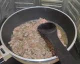 A picture of step 2 of Meaty Baked Mac and Cheese.