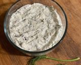 A picture of step 3 of Fennel Frond Yogurt Sauce.