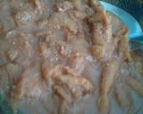 A picture of step 3 of Chicharrón in Red Sauce.