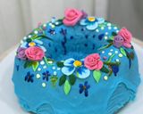 صورة لخطوة 1 من وصفة كيك cake البورسلين