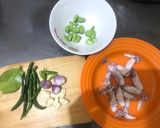 Foto langkah ke 1 dari resep Cumi Pete Cabe Ijo.