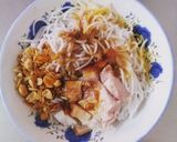 Hình bước làm 4 của món Bún mắm thịt heo quay