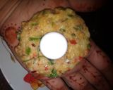 A picture of step 8 of Crispy Maggi donut.