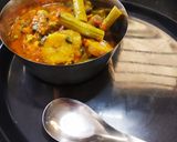 કાચા કેળા સરગવાનું શાક (Kacha Kela Saragva Shak Recipe In Gujarati) રેસીપી સ્ટેપ3ફોટો