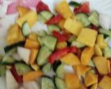 Healthy fruits cheesy salad recipe step 6 photo