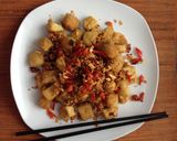 Foto langkah ke 9 dari resep Tahu Crispy Siram Cabe Garam.