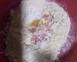 A picture of step 1 of Fafda (gujrati snacks).