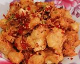 Foto langkah ke 6 dari resep Tahu Cabe Garam.