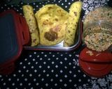A picture of step 1 of Mix Dal paratha with Ama Chunda.