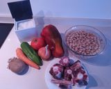 Foto del paso 1 de la receta: Garbanzos con rabo de ternera