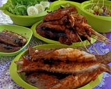 Foto langkah ke 5 dari resep Kerapu bakar pedas.