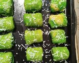 Foto langkah ke 4 dari resep Bolen Pandan Pisang.