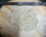 A picture of step 4 of Cauliflower Bajra Rotis - a sumptuous platter.