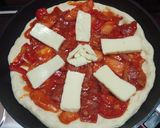 Foto langkah ke 5 dari resep Pizza Teflon.