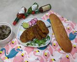 عکس مرحله 1 از دستور کتلت کنجدی با سیب زمینی و گوشت چرخکرده