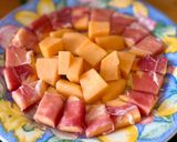 Une image de l'étape 3 de Melon au Jambon de Parme.