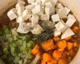 A picture of step 6 of Simple French Country Cassoulet(Lamb Stew with Beans andSausage).