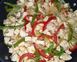A picture of step 2 of My Chicken, Onion, and Bell Pepper Crepes.