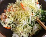 A picture of step 2 of Japanese Egg wrapped Fried Noodle(Omu Yakisoba).