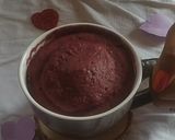 A picture of step 5 of Red Velvet Cake In A Mug | Valentine's Day Special Recipe.