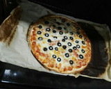 Foto del paso 9 de la receta: Pizza de soja texturizada, queso y aceitunas