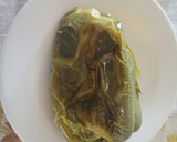 Foto del paso 1 de la receta: Torrada amb tomàquet, pebrot verd escalivat i toñina en escabetx
