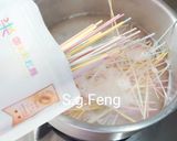 白醬菇菇蛤蜊彩虹麵的食譜步驟3照片