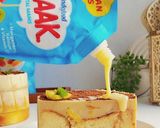 Foto langkah ke 10 dari resep Colenak Basque Burnt Cheesecake.