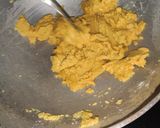 A picture of step 3 of Besan Burfi.