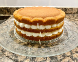 Foto del paso 7 de la receta: Pastel de mantequilla, nata y ganaché