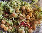 Foto del paso 7 de la receta Garbanzos con calabacín en torti-tarta