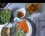A picture of step 2 of Tofu salad.