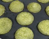 A picture of step 4 of Hariyali paniyaram.