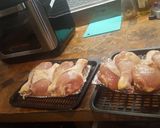 Foto del paso 1 de la receta: Muslos en salsa BBQ picante (Air fryer)