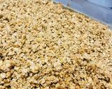 A picture of step 5 of Chocolate Raisin Granola.