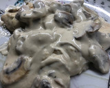 Foto del paso 9 de la receta: Pollo con salsa de champiñones y soja
