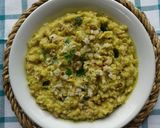Foto del passaggio 3 della ricetta Riso integrale con crema di piselli e tonno (ricetta light)