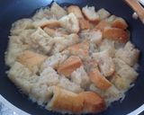 Foto del passaggio 3 della ricetta Burger di tastasale su salsa di pane, spinaci e cremoso di fontina