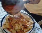 Foto del paso 6 de la receta: Chilaquiles en salsa mixta con pollo 😘